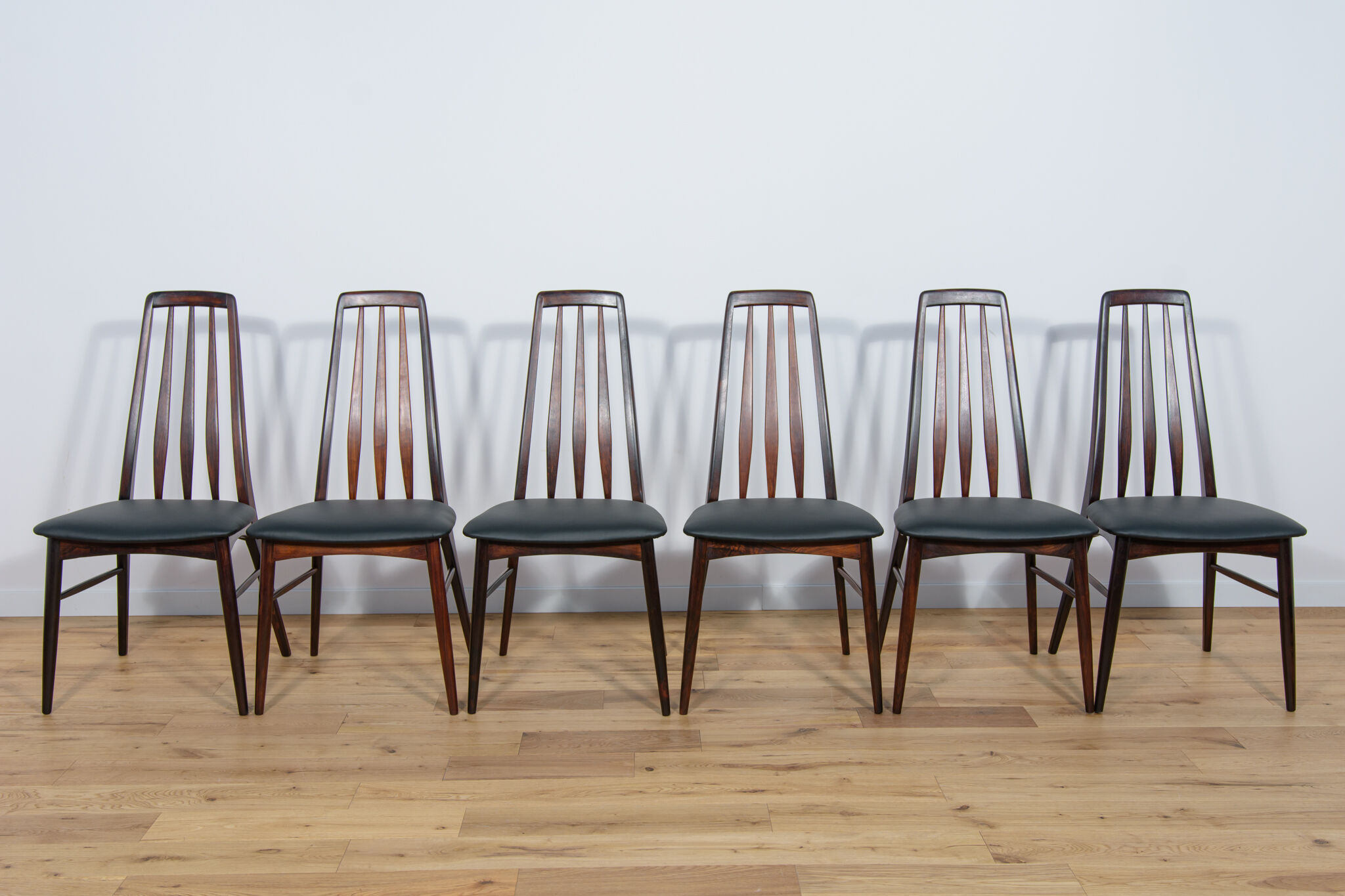Model Eva Dining Chairs by Niels Koefoed for Koefoeds Hornslet, 1960s