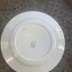 8 flat plates, Carnation model, art deco, CREIL ET MONTEREAU, floral pattern, old