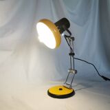 Articulated lamp in lacquered steel, Aluminor, France, 1980.