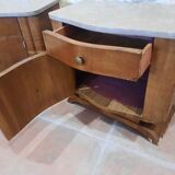 Pair of bedside tables 30s