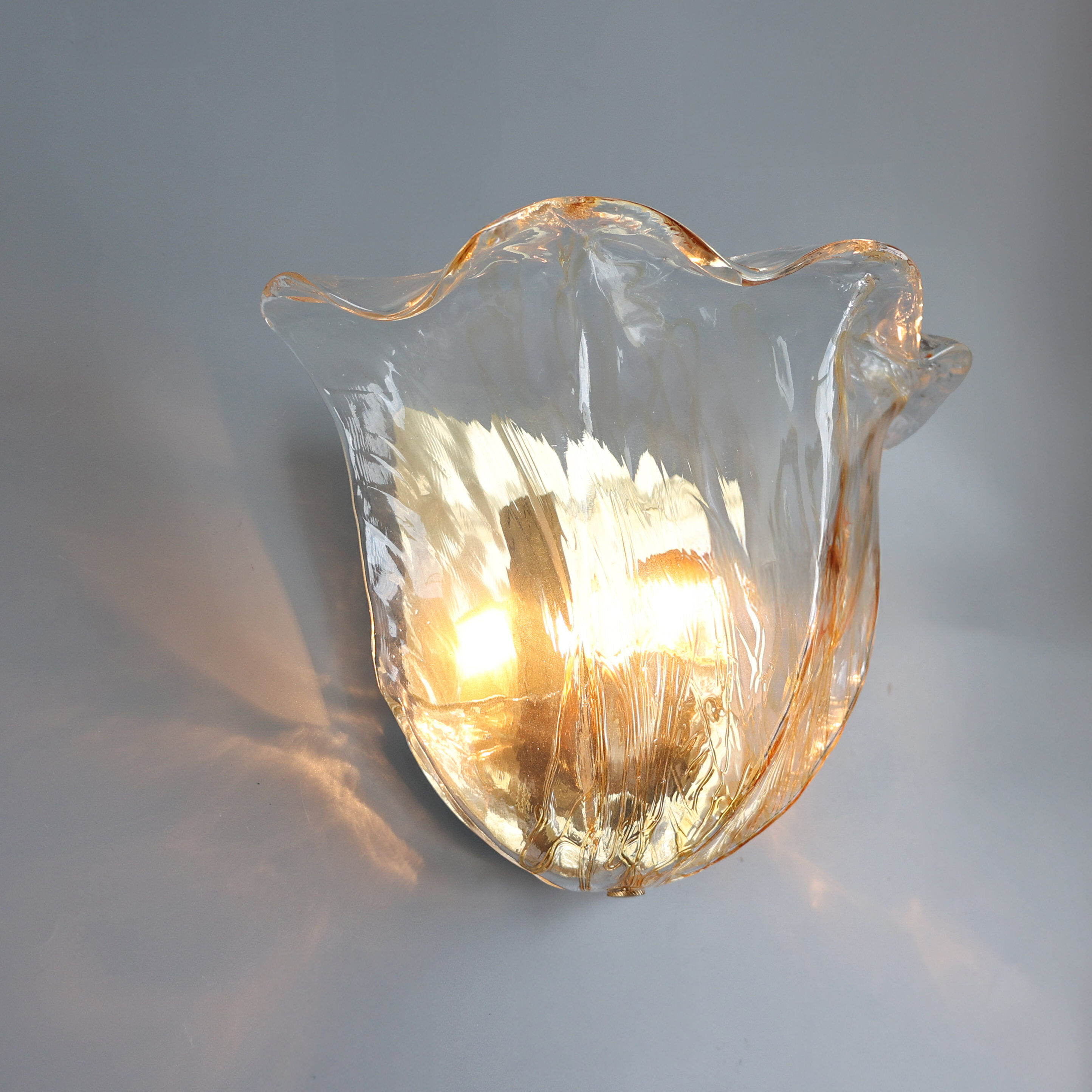 Large La Murrina shell sconce, 1980s