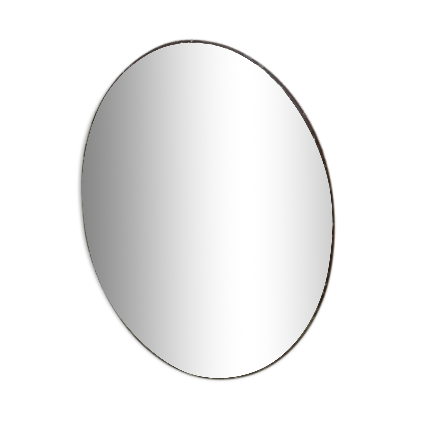 Old round mirror