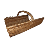 Wicker wooden basket