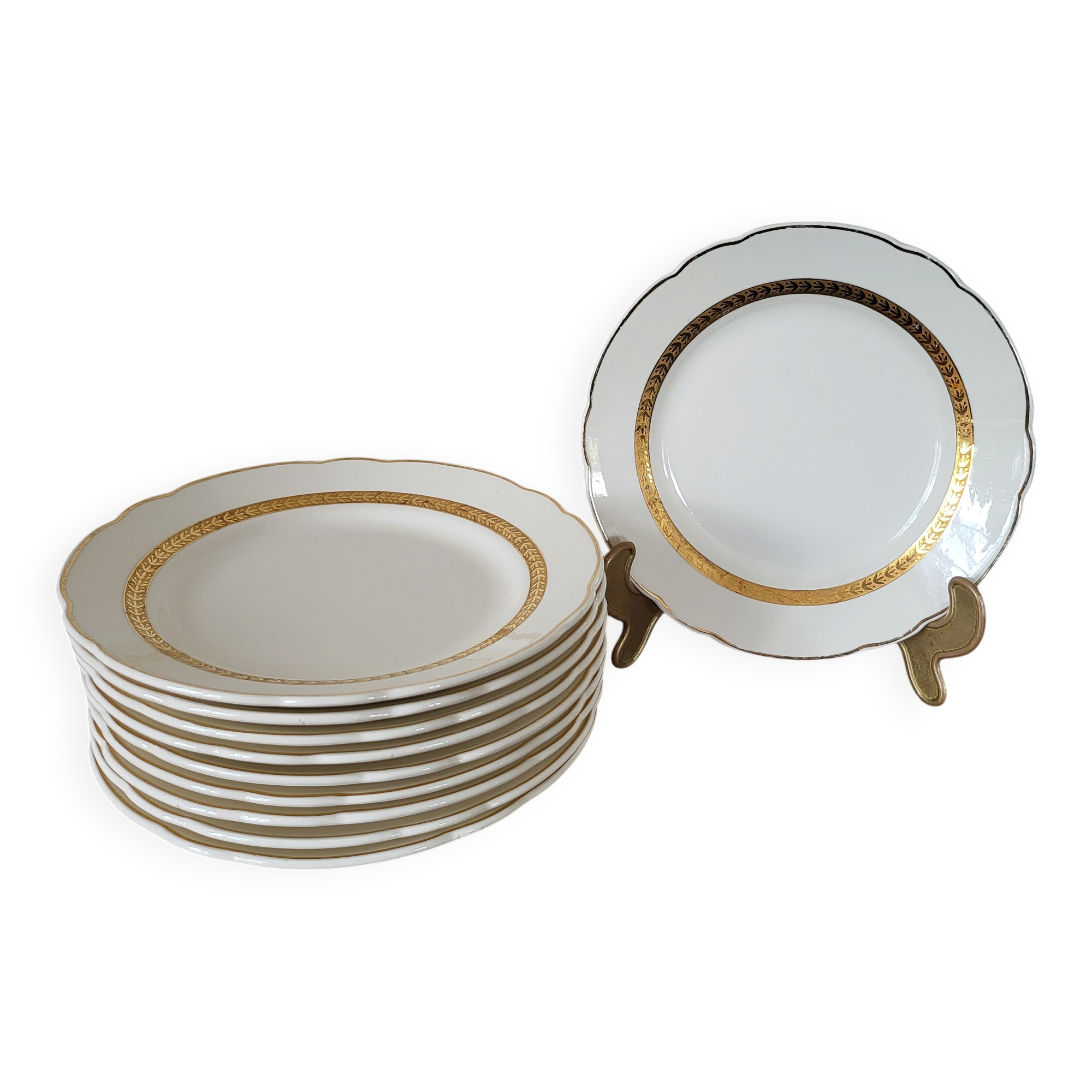 10 dessert plates Villeroy & Boch Model 7301