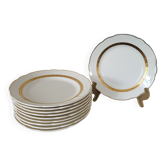 10 dessert plates Villeroy & Boch Model 7301