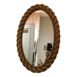 Oval rope mirror