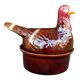 Retro zoomorphic terrine turkey