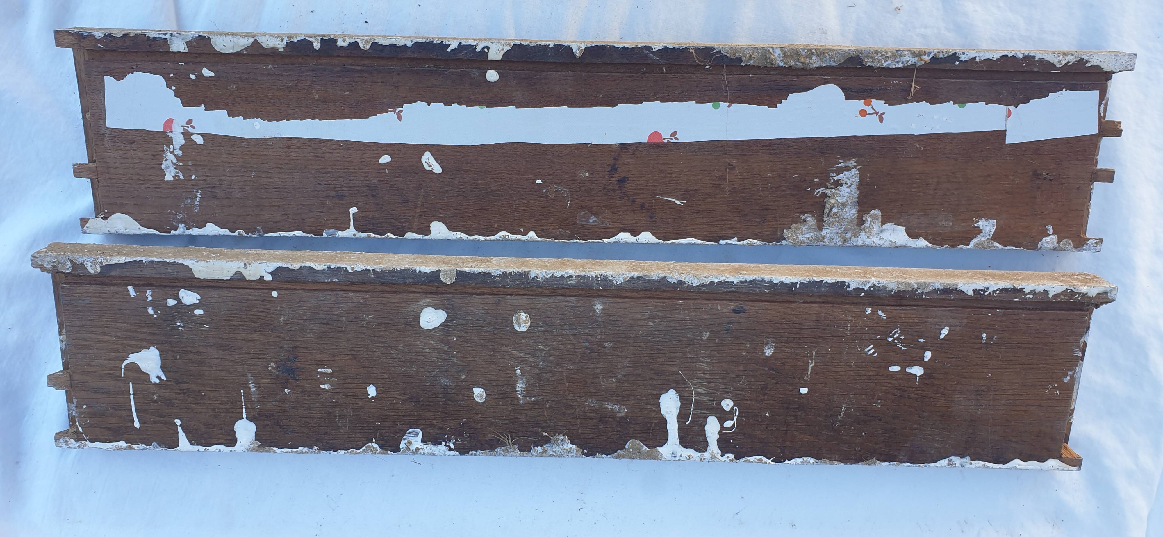 Antique French wood carved pediment vintage wood carving castle decor