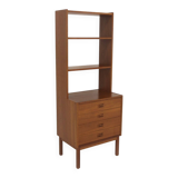 Scandinavian teak library, Sweden, 1960