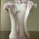Vase champignon vintage en pâte de verre Murano