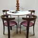 Vintage design dining chairs Bruno Rey Kusch & Co