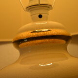 Cracked ceramic table lamp