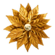 Rare large gold-plated Hans Kögl Florentine-style ceiling or wall lamp from