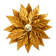 Rare large gold-plated Hans Kögl Florentine-style ceiling or wall lamp from