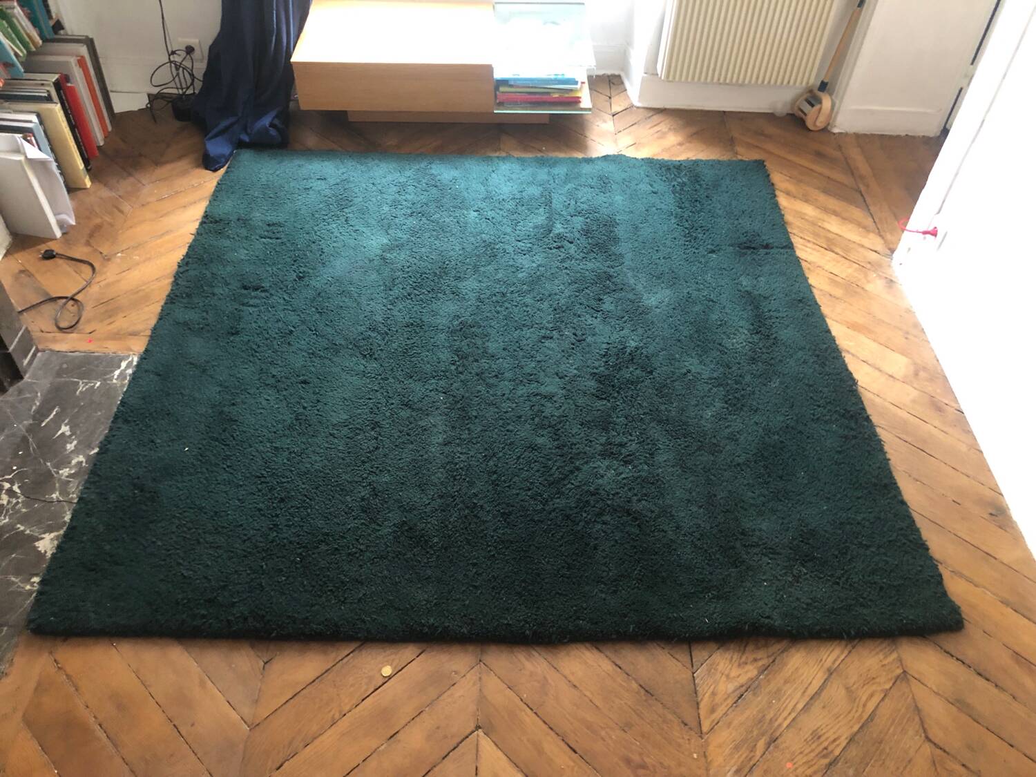 Green Velluto rug The Socialite Family