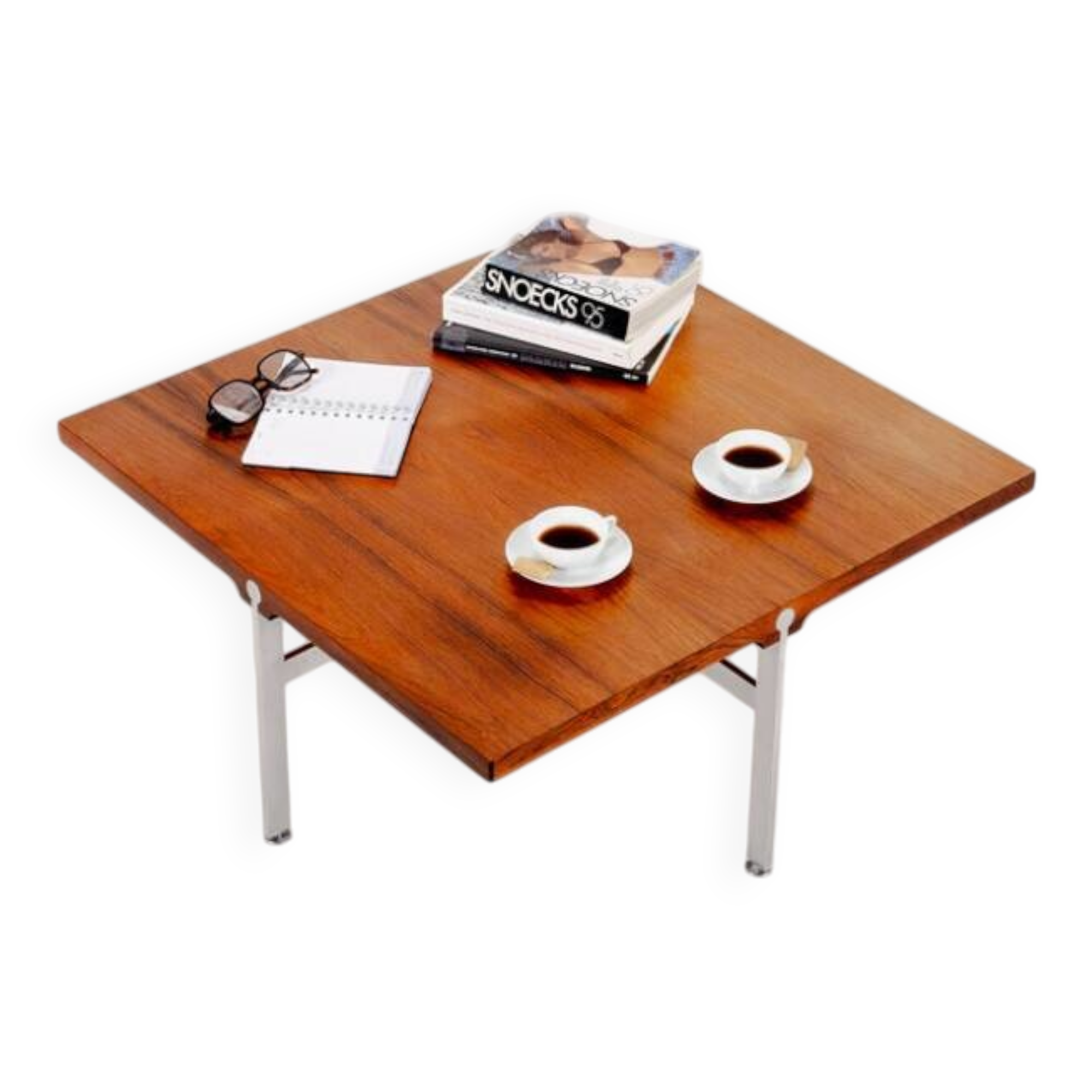 Coffee table in rosewood by Sven Ellekaer