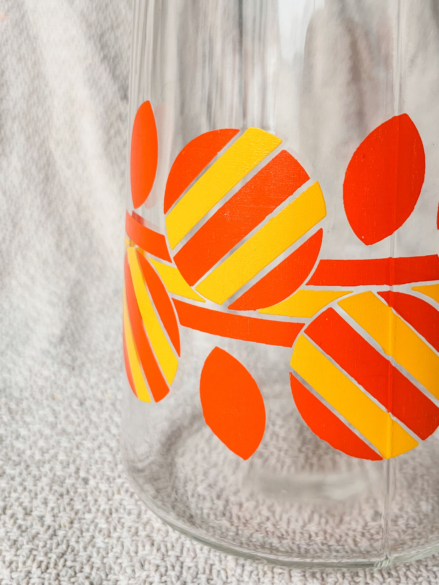 Vintage Orangeade Service Italian 70s Design