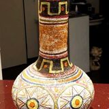 Large glazed ceramic vase from the 60s/70s, Italian design Mamma Ró Lucca.