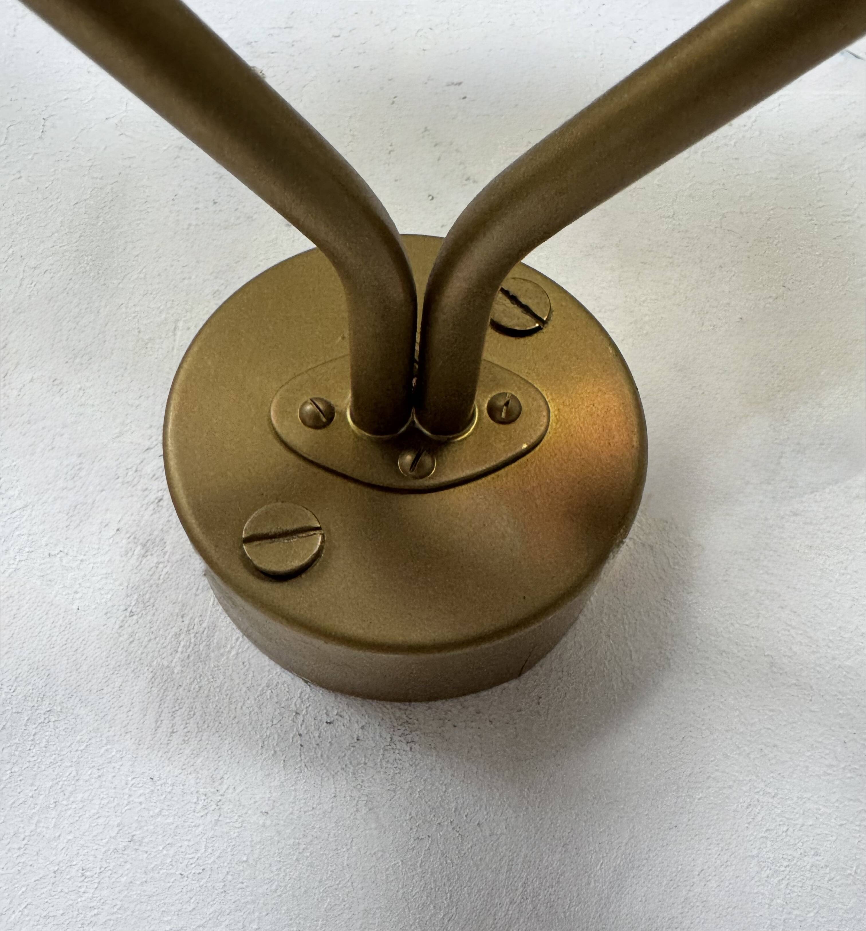 Pair of vintage double wall lights, Hans-Agne Jakobsson V 149/2 Sweden 70