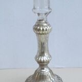 XlXth eglomisé glass candle holder