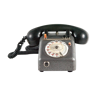 Telephone vintage phone dial, phone metal and combined in bakelite, Sepco Paris, industrial decor, 50s, Rare