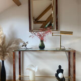 Pierre Vandel console and mirror assembly