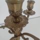 Vintage brass chandelier 5-burner
