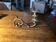 Pair of gold bronze sconces