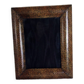 Antique photo holder frame to stand christian dior leopard style print