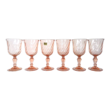6 Rosaline water glasses