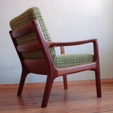 Ensemble de 2 fauteuils Senator en teck par Ole Wanscher pour France & Son, années 1960