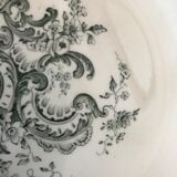 Set of 6 hollow plates gien iron earth