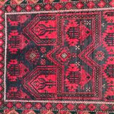 Tapis ancien  afghan Turkmen belutch fait main 110x220 cm