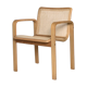 Fauteuil vintage en cannage