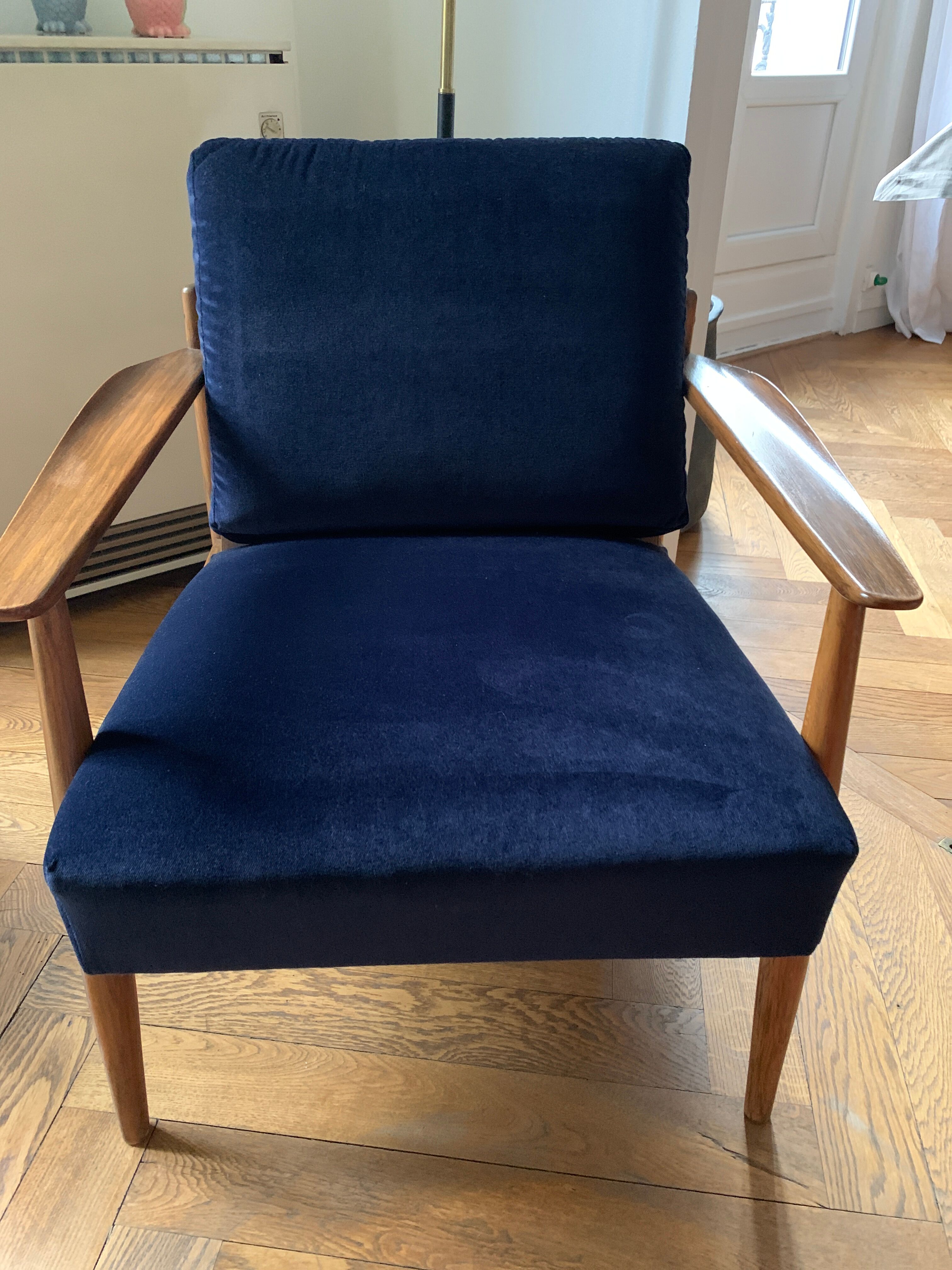 Pair of Scandinavian armchairs