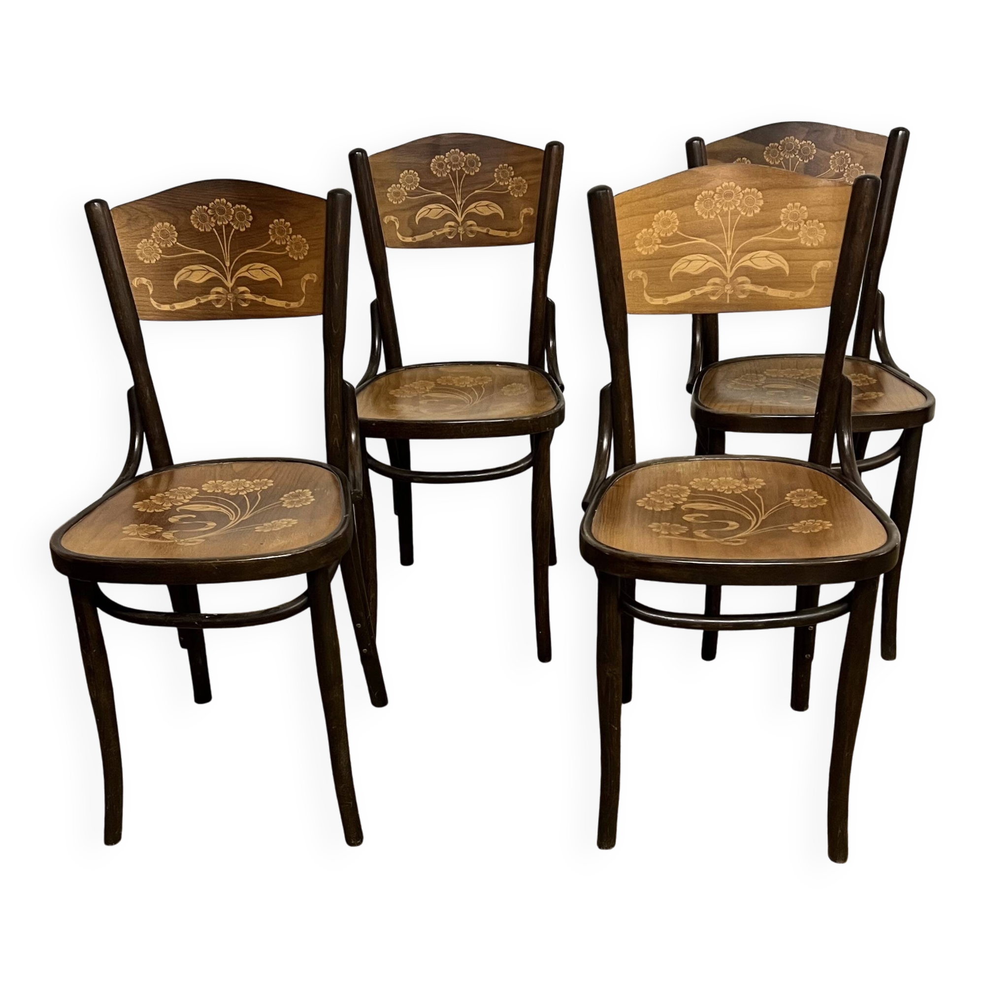 Baumann Vintage Bistro Chairs