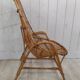 Fauteuil rotin vintage adulte