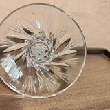 Pair of crystal candlesticks