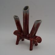 Triple ceramic vase Belgium