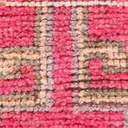 3x10 Pink & Red Tribal Vintage Runner Rug, 80x306Cm