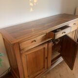 Louis Philippe sideboard in solid walnut