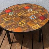 Ceramic coffee table by Jean Gregorieff