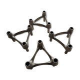 Set of 4 nagel tripod candle holders