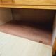 Pair of vintage 1970 blond wood bedside tables