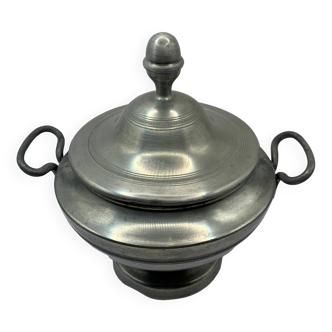 Pewter tureen