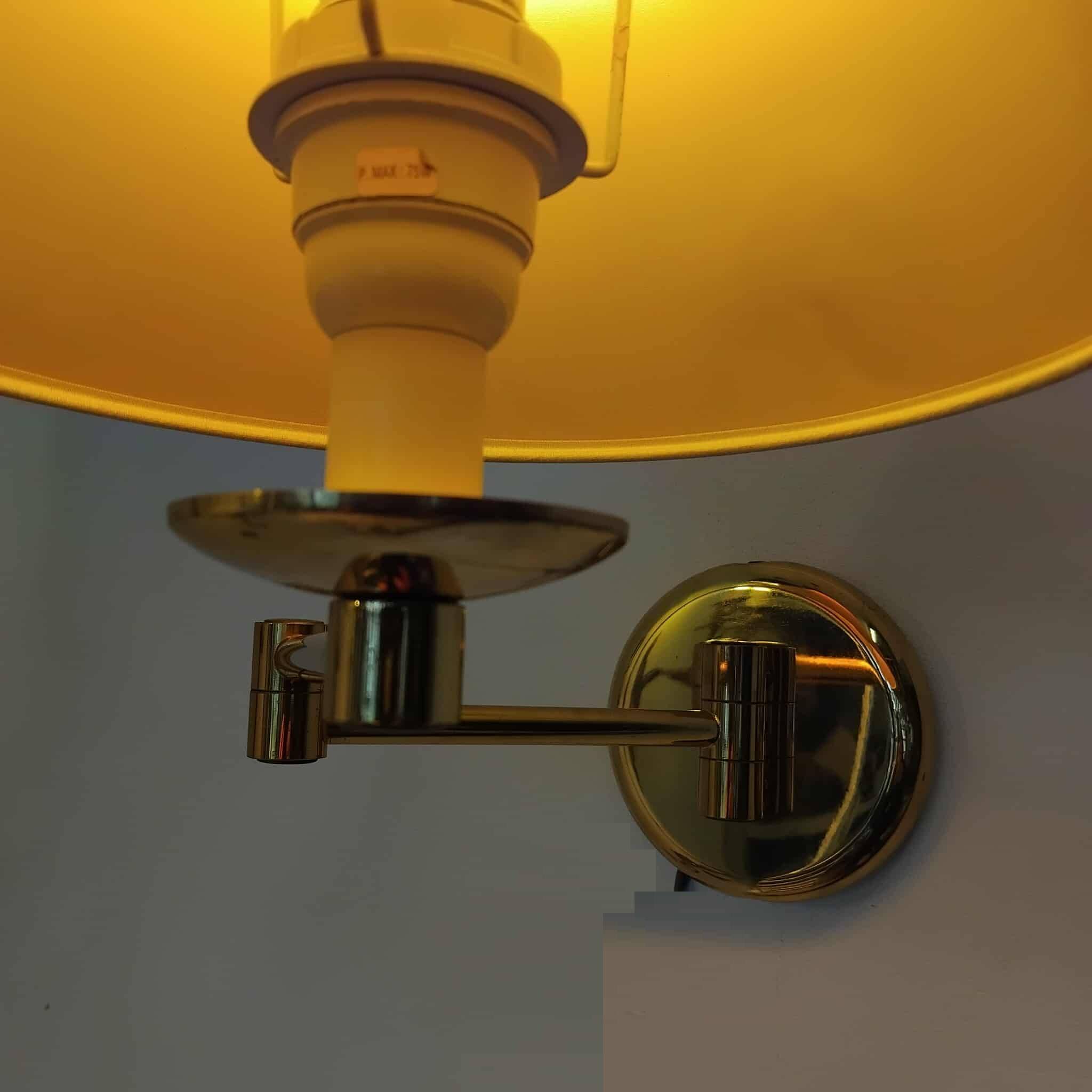 DELMAS articulated wall light, 70s lighting