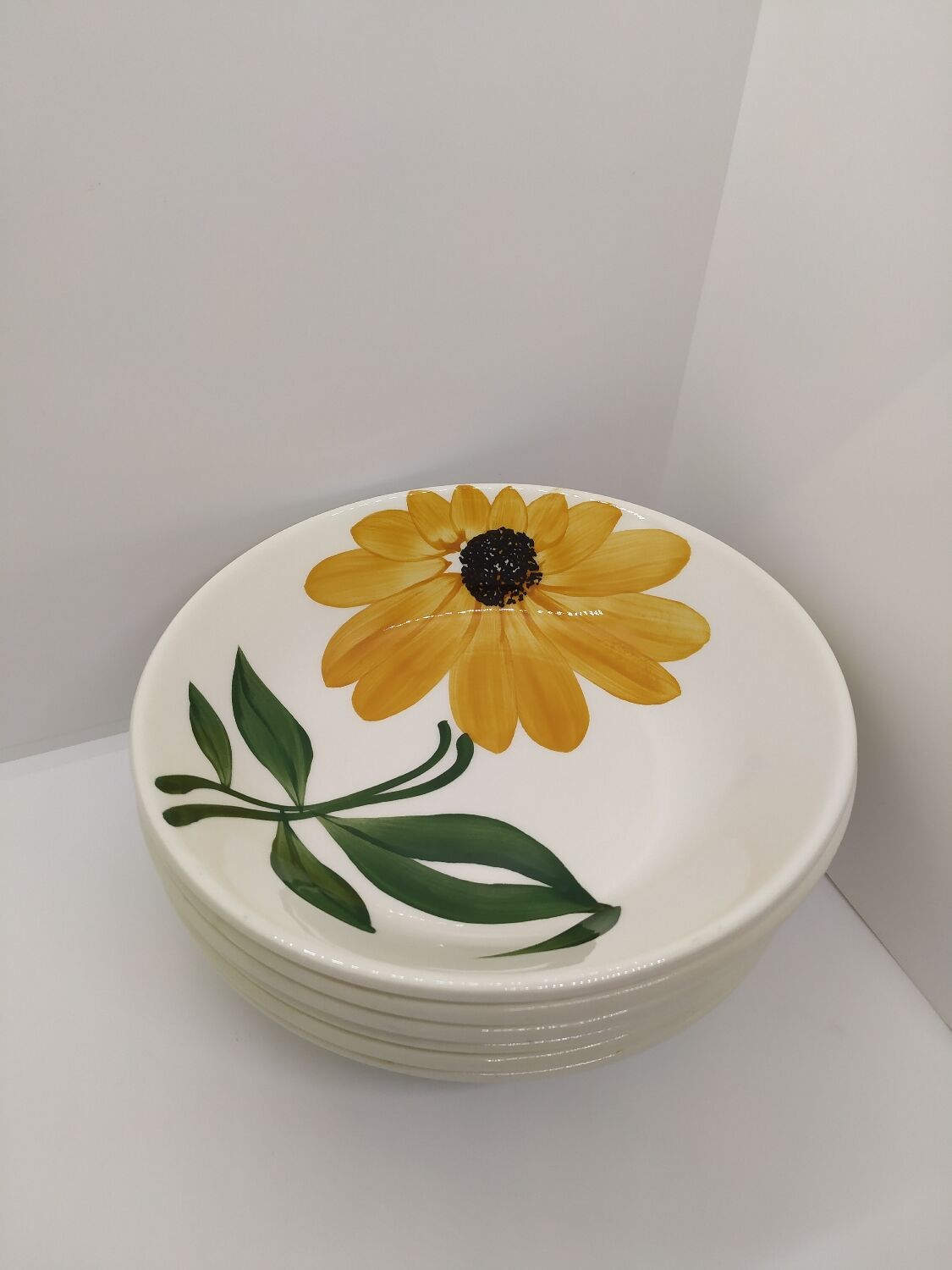 Vintage Gien soup plates