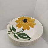 Assiettes creuses Gien vintage