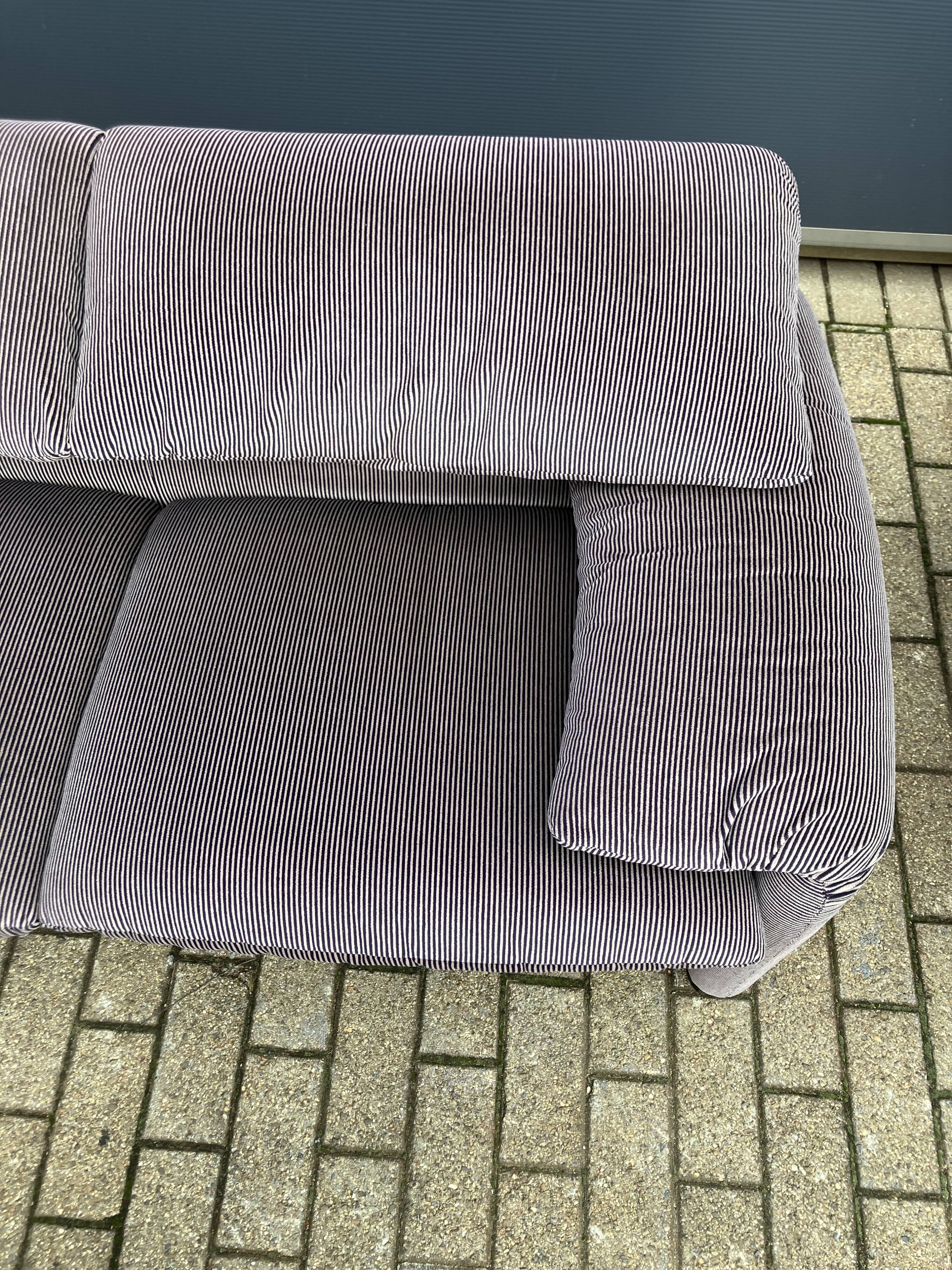 2x Cassina Maralunga 2zit original ribble fabric