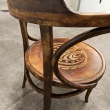 Baumann office chair 1914 curved wood